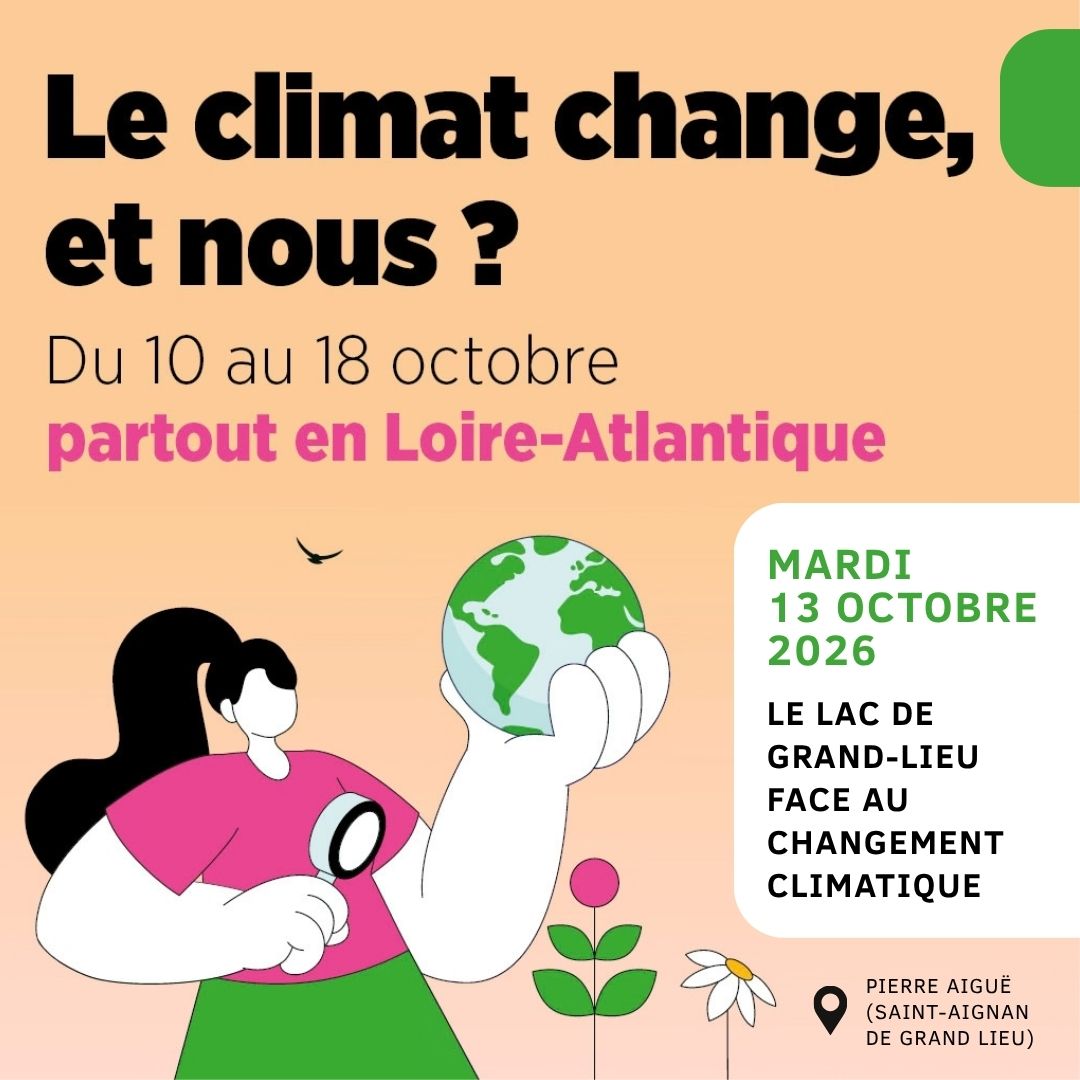 Le lac de Grand-Lieu face au changement climatique